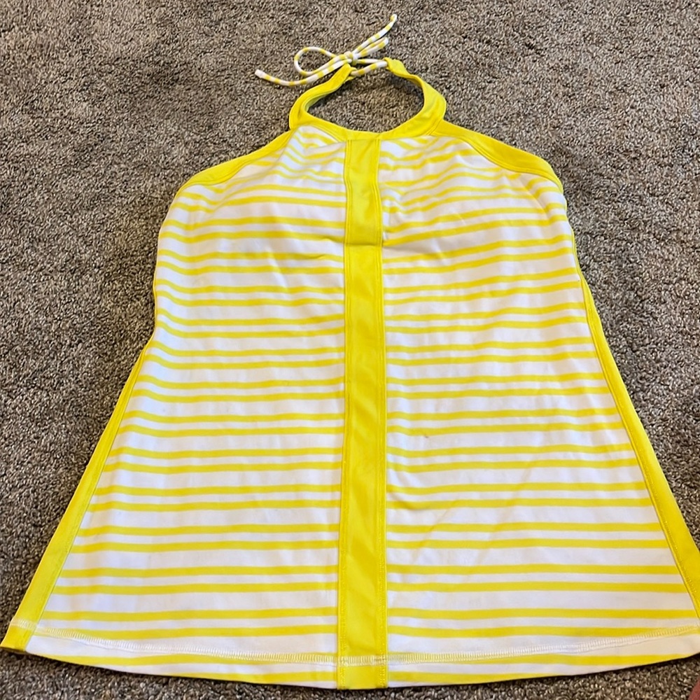 Lululemon halter tank with built-in bra